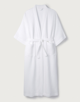 Long Lightweight Waffle Robe