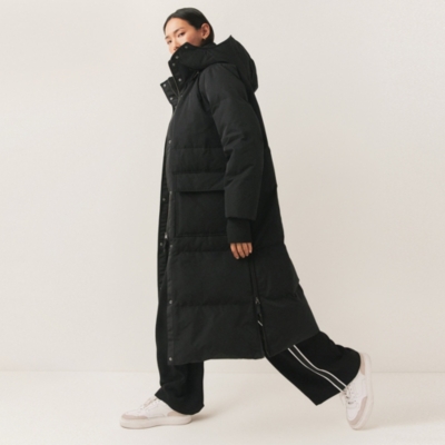 Long Matte Puffer Coat