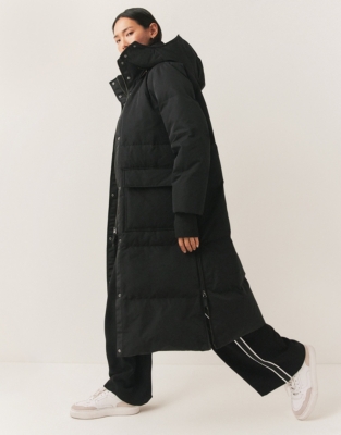 Long Matte Puffer Coat