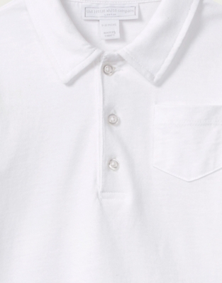 white polo bodysuit