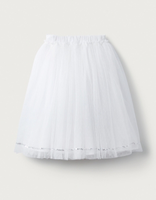white long tutu