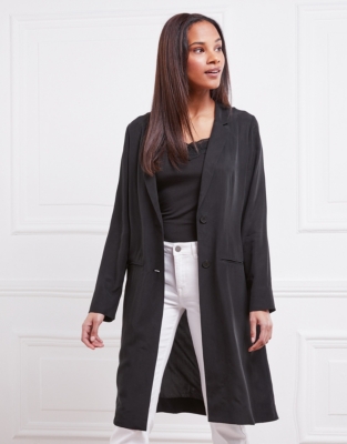 Longline Fluid Jacket | Jackets & Coats | The White Company US