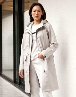 Longline hot sale rain mac