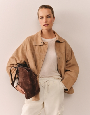 Longline Ribbed Layering Jersey Top