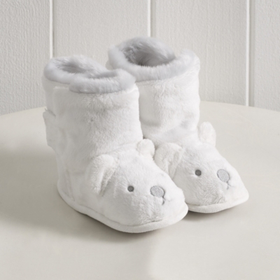 bear baby booties