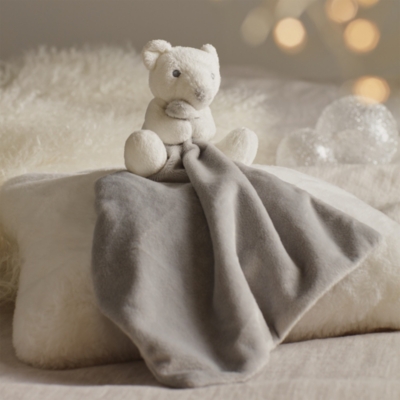 White company 2024 baby comforter