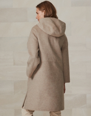 Luxe Double-Faced Wool-Rich Parka