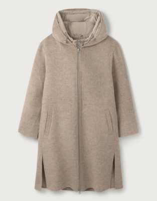 Luxe Double-Faced Wool-Rich Parka