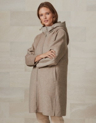 Luxe Double-Faced Wool-Rich Parka