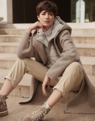Luxe Double-Faced Wool-Rich Parka