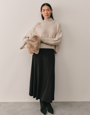 Luxe Jersey Circle Skirt
