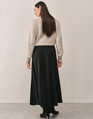 Luxe Jersey Circle Skirt