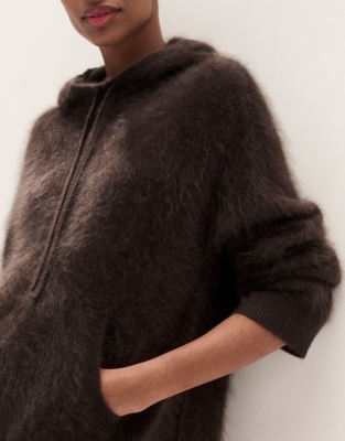 Luxury Brushed Cashmere Hoodie