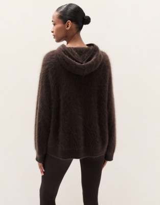 Luxury Brushed Cashmere Hoodie