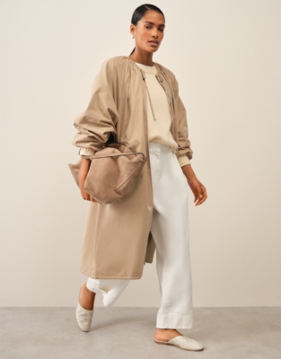 Luxury Cashmere Boxy Jumper - Butter