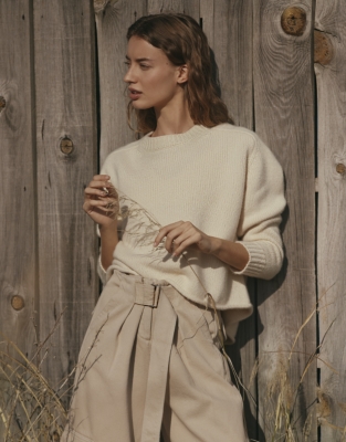 Luxury Cashmere Boxy Jumper