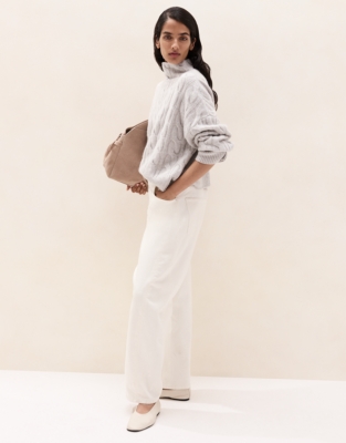 Luxury Cashmere Cable Jumper