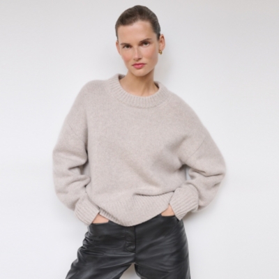Luxury Cashmere Crew Neck Jumper