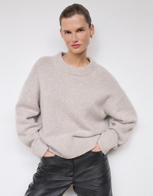 Luxury Cashmere Crew Neck Jumper