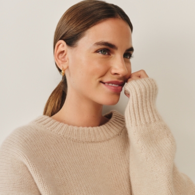 Luxury Cashmere Crew Neck Jumper