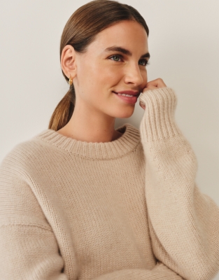 Luxury Cashmere Crew Neck Jumper