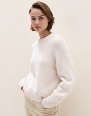 Luxury Cashmere Crew Neck Jumper