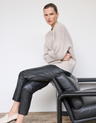 Luxury Cashmere Crew Neck Sweater