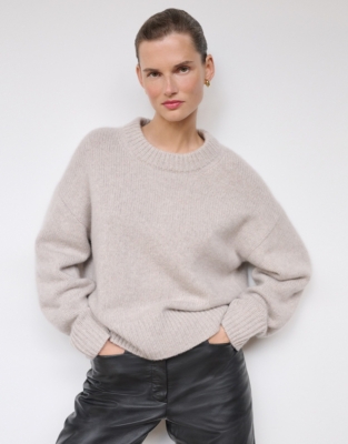 Luxury Cashmere Crew Neck Sweater