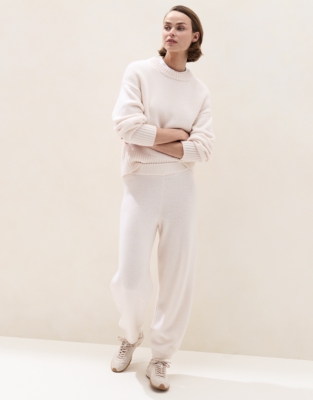 Luxury Cashmere Lounge Barrel Joggers
