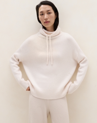 Luxury Cashmere Lounge Funnel Neck