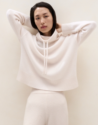 Luxury Cashmere Lounge Funnel Neck