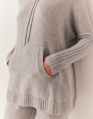 Luxury Oversized Cashmere Hoodie