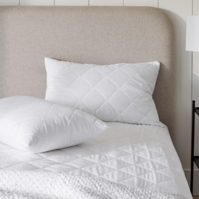 White company cheap pillow protectors