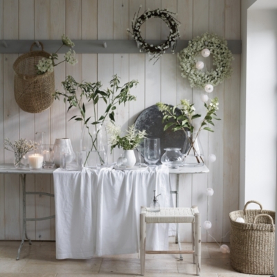 Lyndon Square Vase Vases The White Company UK