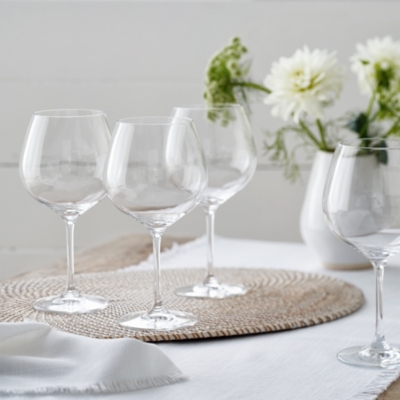 The White Company Maltby Wine Glasses Set of 4, , Size: One Size