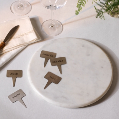 Marble Cheese Board Gift Set