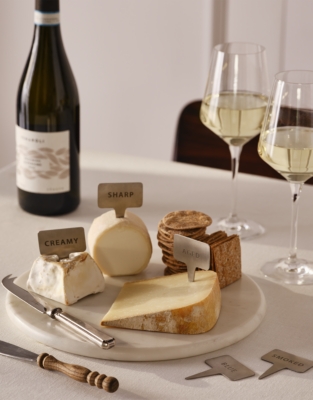 Marble Cheese Board Gift Set