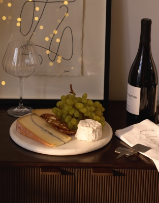 Marble Cheese Board Gift Set