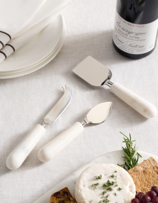 Marble Cheese Knives – Set of 3