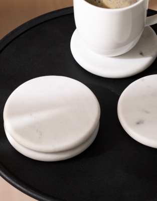 Marble Coasters – Set of 4