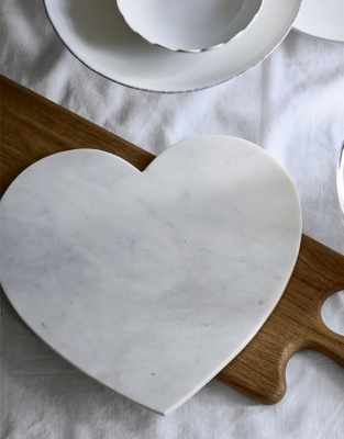Marble Heart Board
