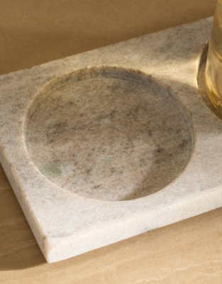 Marble Round Bottle Holder