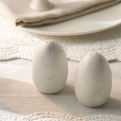 Marble Salt & Pepper Shakers