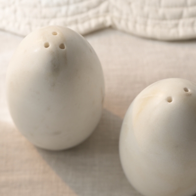 Marble Salt & Pepper Shakers