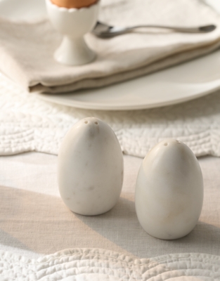 Marble Salt & Pepper Shakers