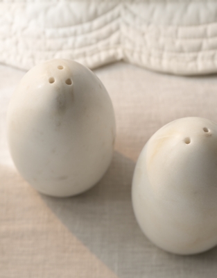 Marble Salt & Pepper Shakers