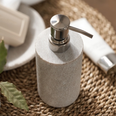 Buy The White Company Marble Soap Dispenser Silver