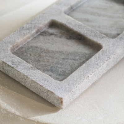 Marble Square Bottle Holder