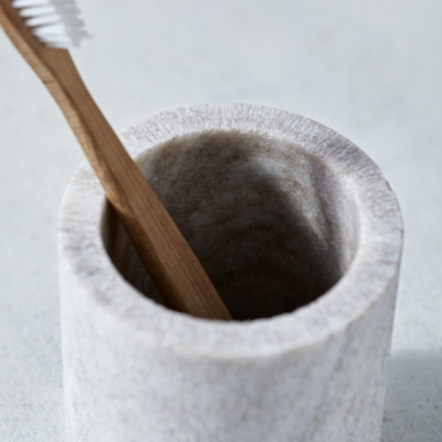 Marble Toothbrush Holder