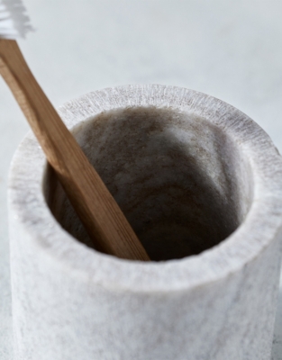 Marble Toothbrush Holder